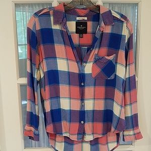 American Eagle Boyfriend Fit Flannel